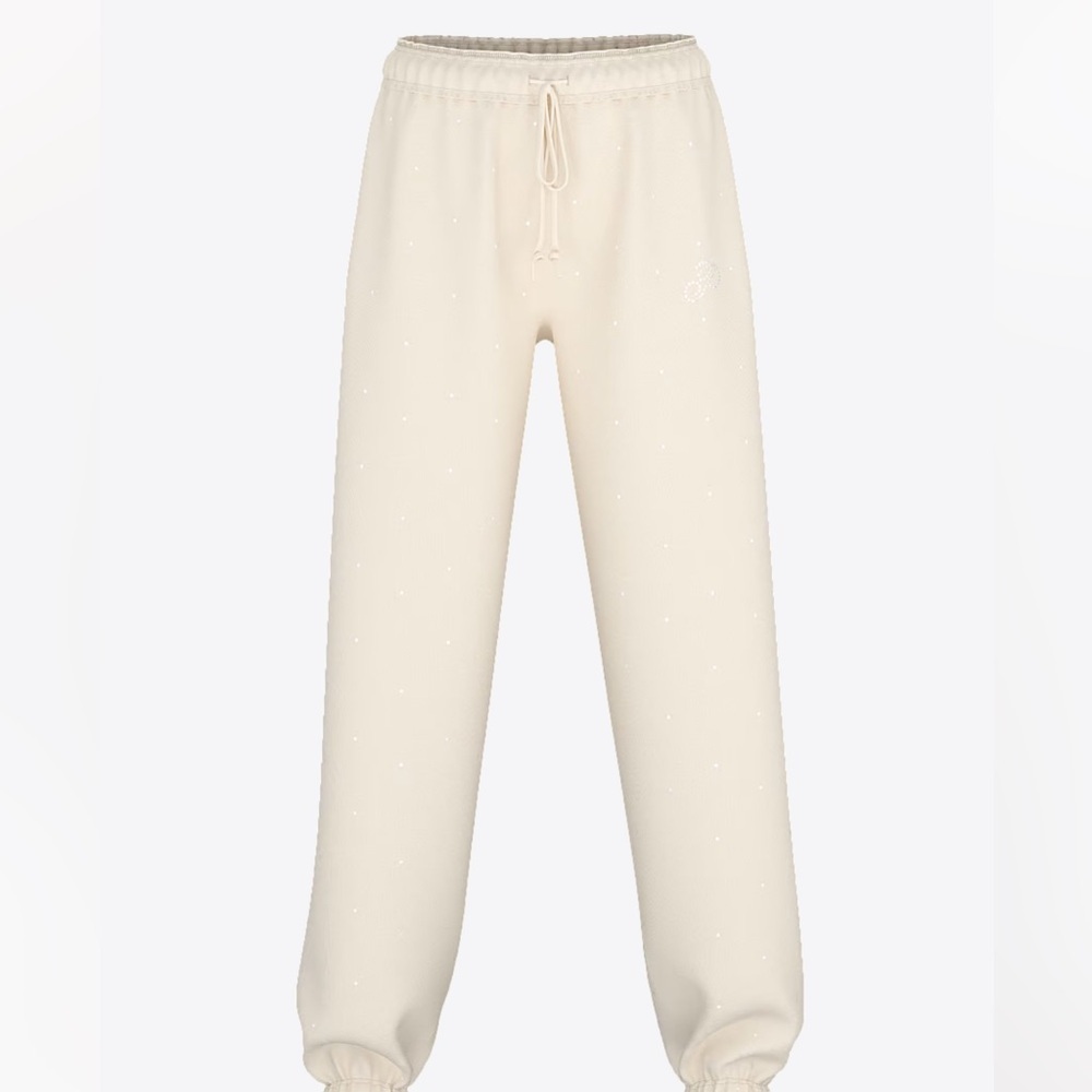 PINK Victoria Secret Ivy Fleece Campus Bling Sweatpants - Picture 4 of 11